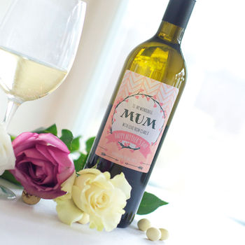 Personalised Sauvignon Blanc Wine For Mother's Day, 6 of 7