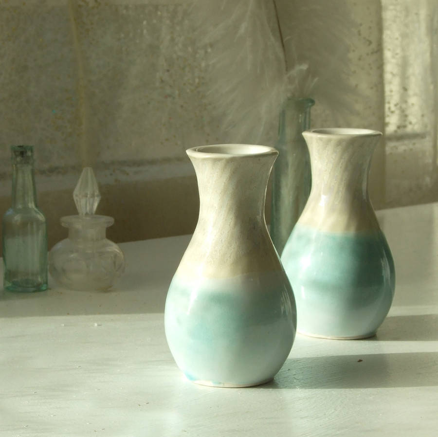 Tropical Mini Bud Vase By Helen Rebecca Ceramics