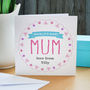 Personalised 'World's Best Mum' Card, thumbnail 2 of 4