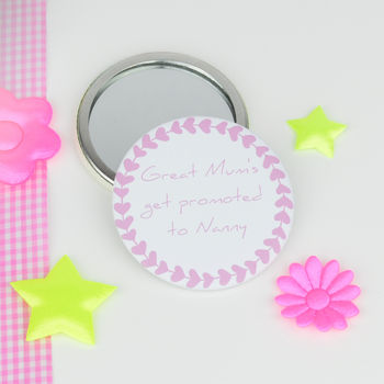 Personalised 'Great Mum's Get Promoted' Mirror, 2 of 2