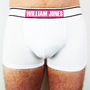 'Name' Boxer Brief, Personalised Men's Pants, thumbnail 1 of 9