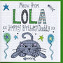 Personalised Birthday Card From The Cat, thumbnail 1 of 3