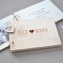 Personalised Couples Wedding Guest Book, thumbnail 2 of 7