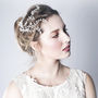 Crystal Wedding Hair Comb 'Iris One', thumbnail 1 of 2