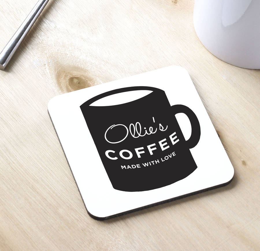 Personalised Mug Coaster By Old English Company