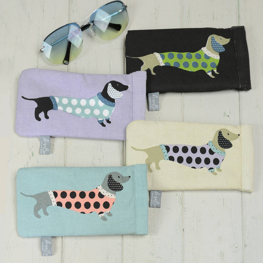 Sausage Dog Glasses Case By Home & Glory