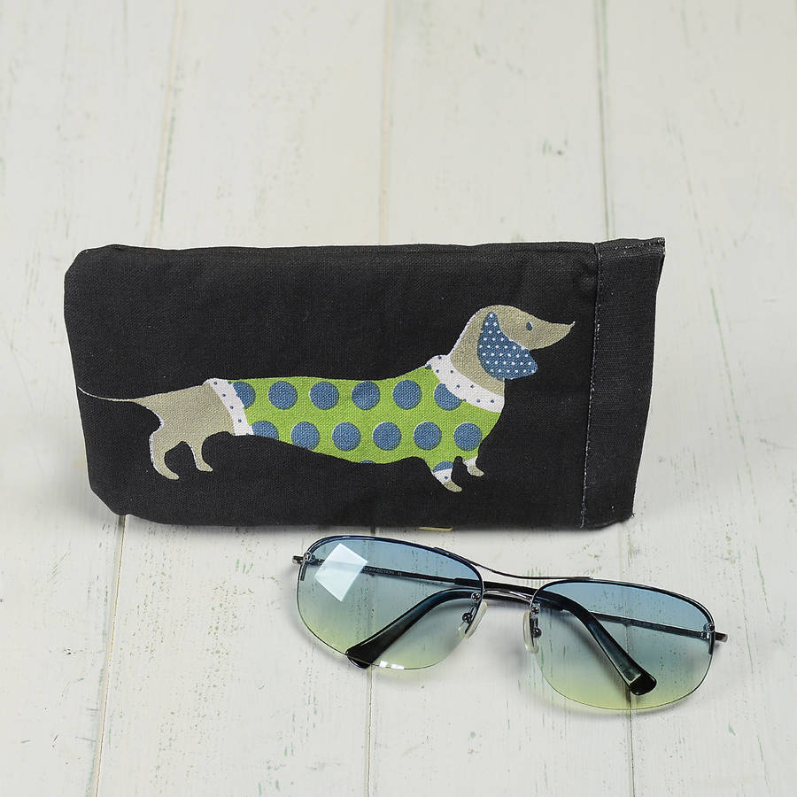 Sausage Dog Glasses Case By Home & Glory