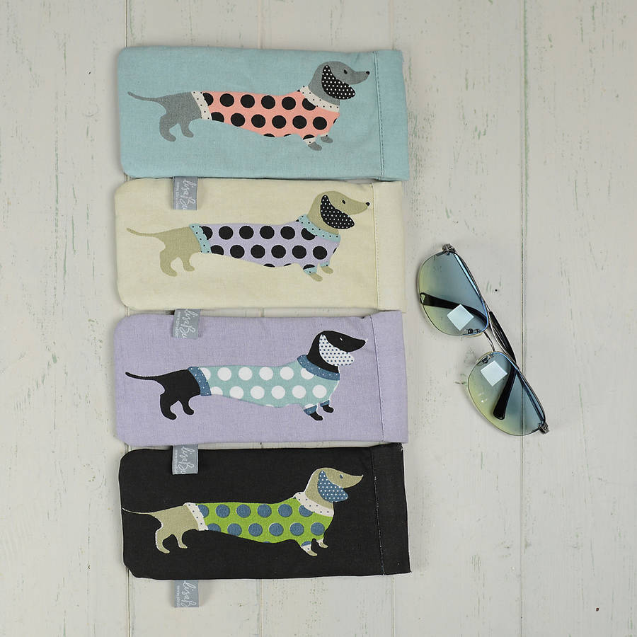 Sausage Dog Glasses Case By Home & Glory