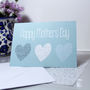 Mother's Day Heart Pattern Card, thumbnail 1 of 2