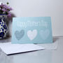 Mother's Day Heart Pattern Card, thumbnail 2 of 2