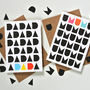 Geometric Mother's Day And Father's Day Cards, thumbnail 1 of 2