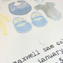 Personalised New Born Baby/Christening Print, thumbnail 2 of 4