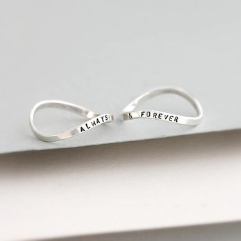 Personalised Infinity Ring, 2 of 7
