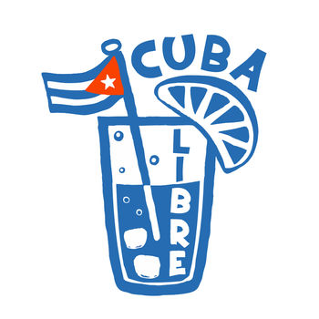 'Cuba Libre' Cocktail Fine Art Giclee Print, 3 of 3