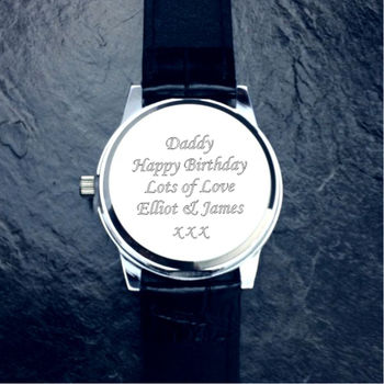 Personalised And Customised Men's Watch, 6 of 9