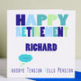 Retirement Card 'Goodbye Tension Hello Pension', thumbnail 1 of 2