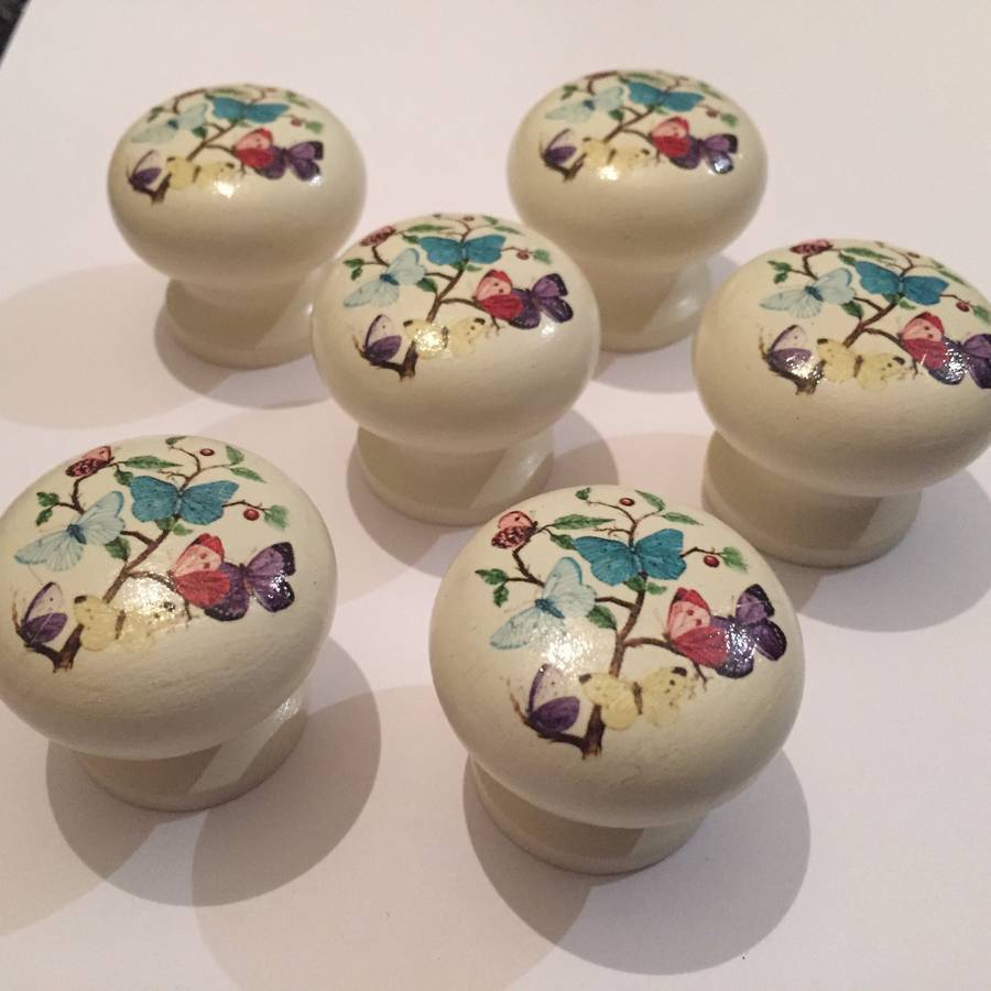 Butterfly Door Drawer Cupboard Knob By Surface Candy
