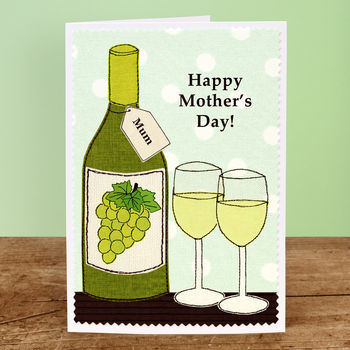 'Birthday Wine' Personalised Card, 5 of 5