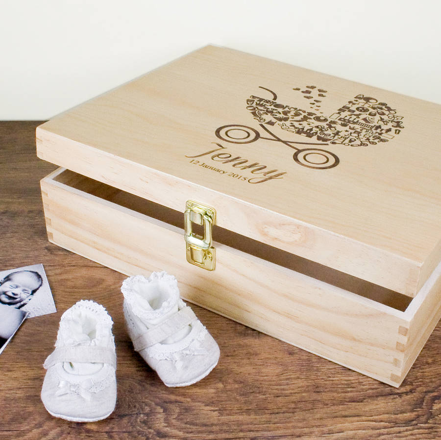 Personalised 'Babies' Memory Box By The Letteroom