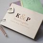 Personalised Initials Guest Book, thumbnail 2 of 6