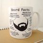Beard Facts Gift Mug, thumbnail 2 of 2