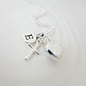 Personalised Christening Necklace, 3 of 5