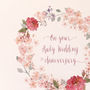 Personalised Ruby Wedding Anniversary Canvas Print, thumbnail 2 of 2