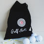 Personalised Golf Ball Bag, thumbnail 2 of 12