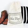 Home And Travel Shoe Bag With Personalised Initials, thumbnail 1 of 5