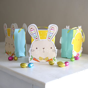 Easter Treat Bags Set Of Six, 2 of 3