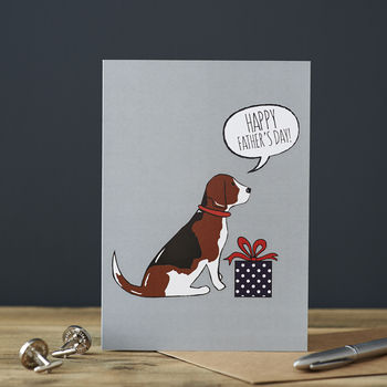Beagle Father's Day Card, 2 of 2