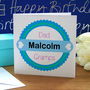 Personalised Card In Blue, thumbnail 3 of 4