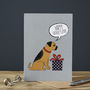 Border Terrier Father's Day Card, thumbnail 2 of 2