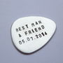 Personalised Sterling Silver Plectrum, thumbnail 3 of 5