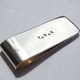 Personalised Sterling Silver Money Clip, thumbnail 4 of 5