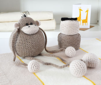 Monkey Crochet Kit, 2 of 6
