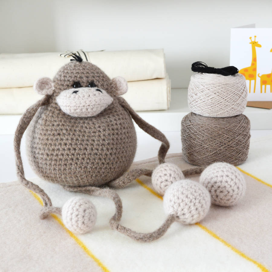 Monkey Crochet Kit, 1 of 6