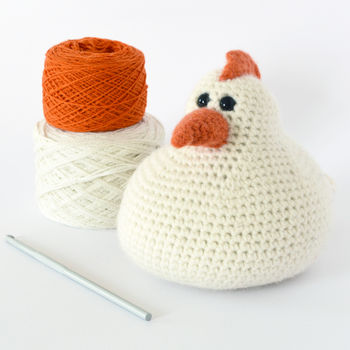 Happy Chicken Crochet Kit, 3 of 5