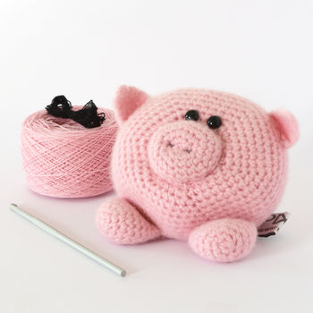 Little Piggy Crochet Kit, 2 of 4