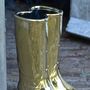 Gold Wellington Boots Porcelain Umbrella Stand, thumbnail 1 of 3