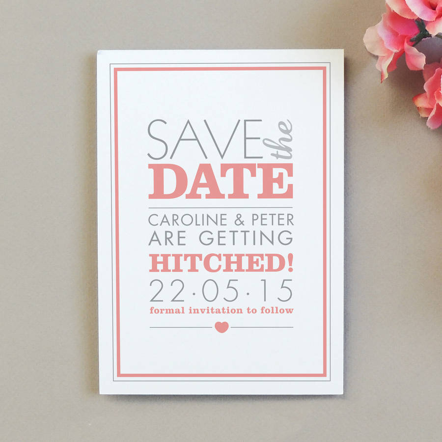 Save The Day Invitations 3