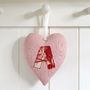 Personalised Initial Heart Decoration Gift, thumbnail 7 of 12