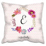 Personalised Floral Monogram Cushion, thumbnail 5 of 6