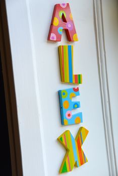 Stripes And Spots Wooden Alphabet Letters, 2 of 8