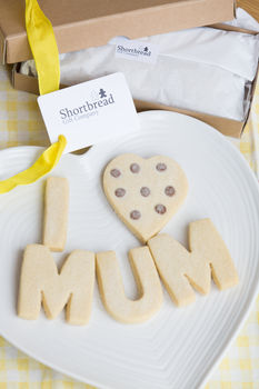 Mothers Day I Love Mum Shortbread Biscuits, 2 of 2