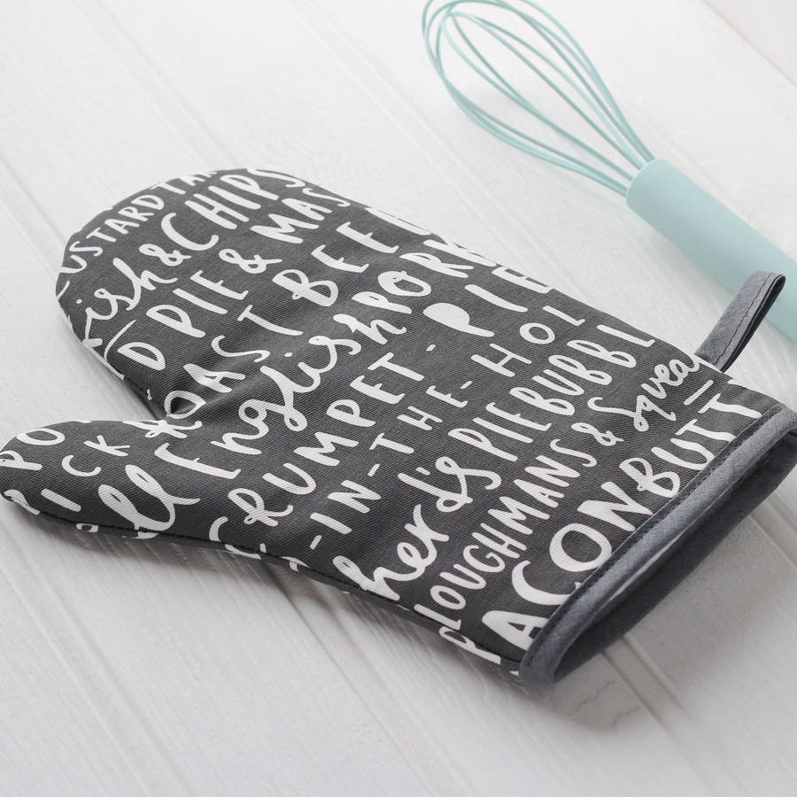 English Food Oven Mitt By Old English Company
