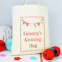 Personalised 'Granny's' Knitting Bag, thumbnail 1 of 2
