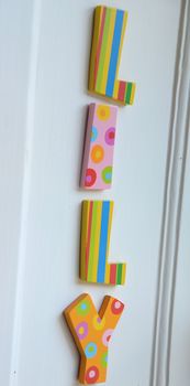 Stripes And Spots Wooden Alphabet Letters, 3 of 8