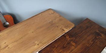 Reclaimed Scaffold Board Hairpin Leg Coffee Table, 5 of 5