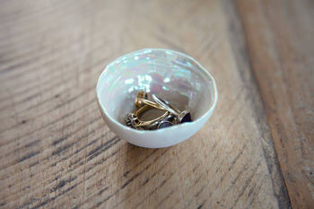 Porcelain Bowl With Mother Of Pearl, 2 of 8